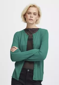 Кардиган ICHI MAFA O NOOS, цвет cadmium green