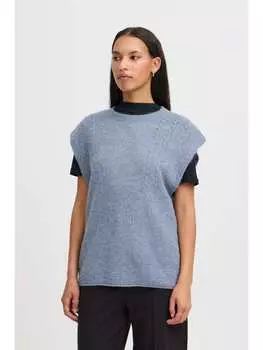 Кардиган ICHI Pullunder IHKAMARA WA3 20121398 modebewusste Weste, синий