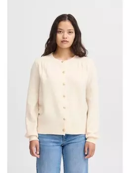 Кардиган ICHI Strickjacke, белый