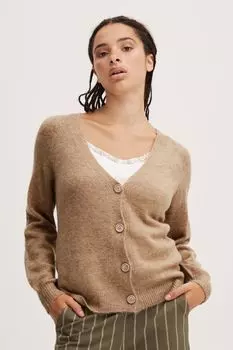 Кардиган ICHI Strickjacke IHKAMARA CA3 20116948, натуральный