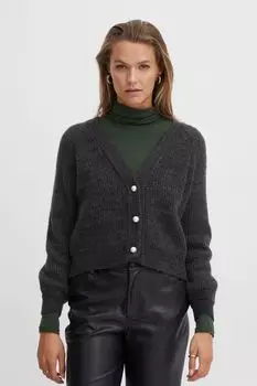 Кардиган ICHI Strickjacke IHMARIN CA2 20115031, черный