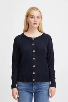 Кардиган ICHI Strickjacke IHODANSA CA4 20116870, серый