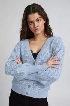 Кардиган ICHI Strickjacke, синий