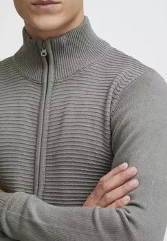 Кардиган IDRICKERT INDICODE JEANS, светло-серый