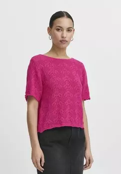 Кардиган IHARTIES ICHI, светло-розовый