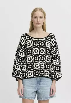 Кардиган IHBANDIE ICHI, черный