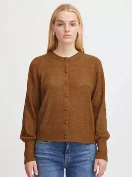 Кардиган ихкамара Ichi, коричневый