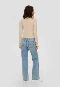 Кардиган IM CROPPED FIT QS, бежево-пестрый