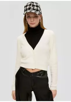 Кардиган IM CROPPED QS, цвет creme