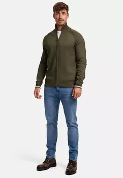 Кардиган INARUTEMIA INDICODE JEANS, темно-зеленый