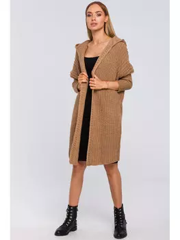 Кардиган индивидуального кроя Made Of Emotion, коричневый