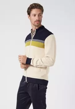 Кардиган IS THERE A GHOST WITH ZIP FASTENING 4funkyflavours, бежевый