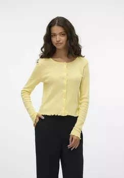 Кардиган ISA Vero Moda, светло-желтый