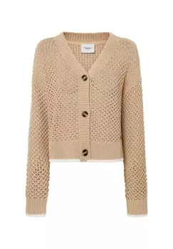 Кардиган ISABELLA Pepe Jeans, бежевый