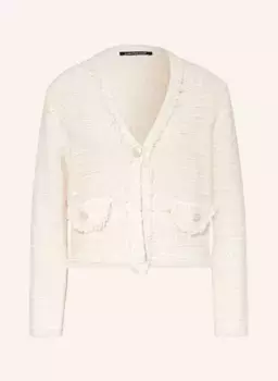 Кардиган из блестящей пряжи Luisa Cerano, бежевый