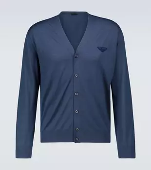 Кардиган из чесаной шерсти Prada, Aviazione