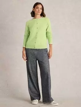 Кардиган из чистого органического хлопка lulu White Stuff, цвет Bright Yellow