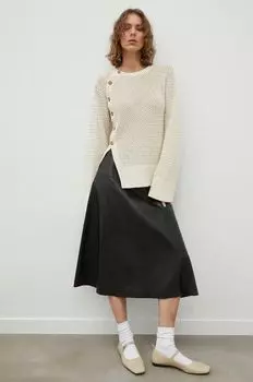 Кардиган из хлопка Lovechild, бежевый