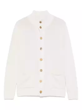 Кардиган из хлопка Мало Malo, серый