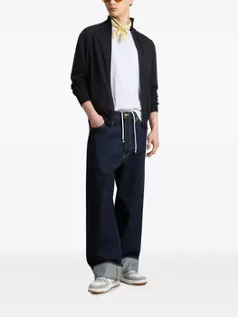 Кардиган из хлопка Woolrich, синий