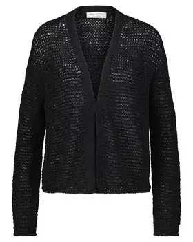 Кардиган из ленточной пряжи. Marc O'Polo, черный