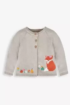 Кардиган из лисы JoJo Maman Bb