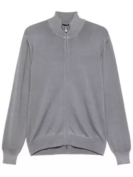 Кардиган из натуральной шерсти Barba, синий