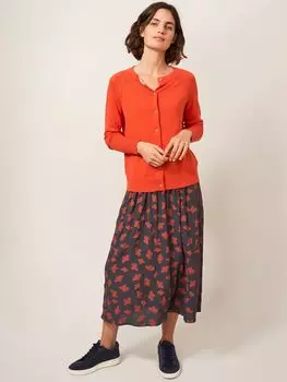 Кардиган из органического хлопка White Stuff Dehlia Lulul, оранжевый