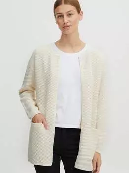 Кардиган из оксмилина Oxmo, бежевый