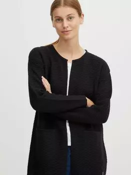 Кардиган из оксмилина Oxmo, черный