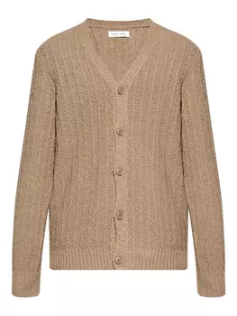 Кардиган из самики SAMSOE SAMSOE, нейтральный