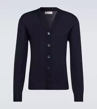 Кардиган из шерсти и кашемира Brunello Cucinelli, мультиколор