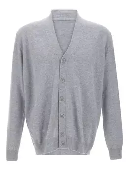 Кардиган из шерсти Кангра Kangra, серый