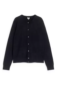 Кардиган из шерсти мериноса Arket, синий