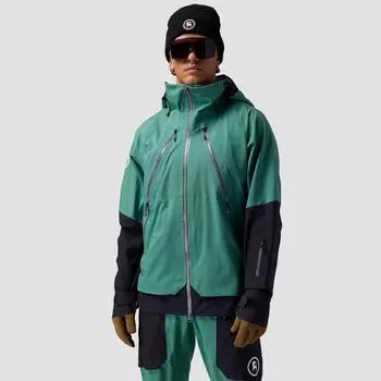 Кардиган из ткани Gore-Tex 3L Backcountry, зеленый