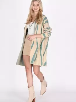 Кардиган Izia, бирюзовый