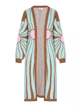 Кардиган IZIA, цвет braun aqua