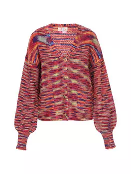 Кардиган IZIA, цвет rot mehrfarbig