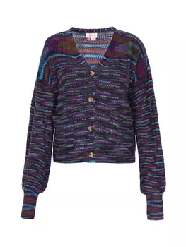 Кардиган IZIA, цвет violett mehrfarbig