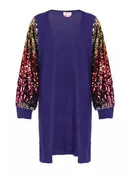 Кардиган IZIA, фиолетовый