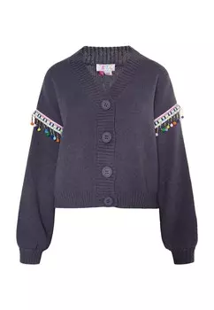 Кардиган IZIA Knit Cardigan, базальтовый серый