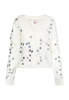 Кардиган IZIA Knit Cardigan, белый