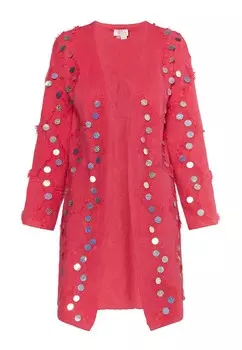 Кардиган IZIA Knit Cardigan, розовый