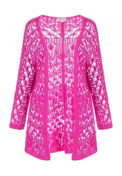 Кардиган IZIA Knit Cardigan, розовый