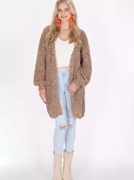 Кардиган Izia, коричневый