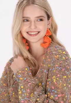 Кардиган IZIA, коричневый