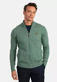 Кардиган Jacey Quinn, зеленый меланж