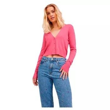 Кардиган Jack & Jones Isabel Soft Crop, розовый