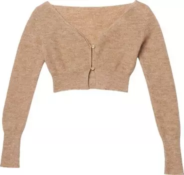 Кардиган Jacquemus Le Cardigan Alzou Light Brown, коричневый