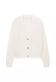 Кардиган JAIPUR Mango Kids, кремовый